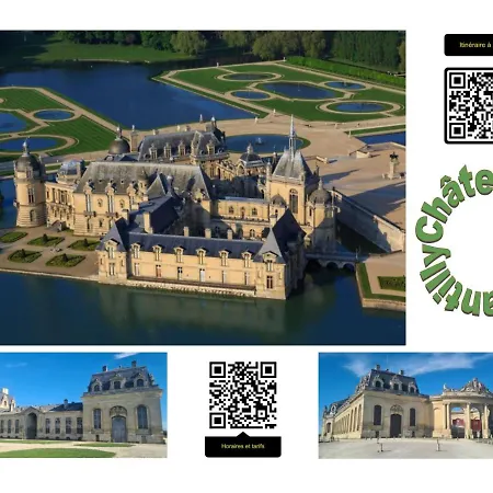 펜션 Maison Confort Avec Jardin - Chantilly, Senlis, Parc Asterix, Paris Cdg *